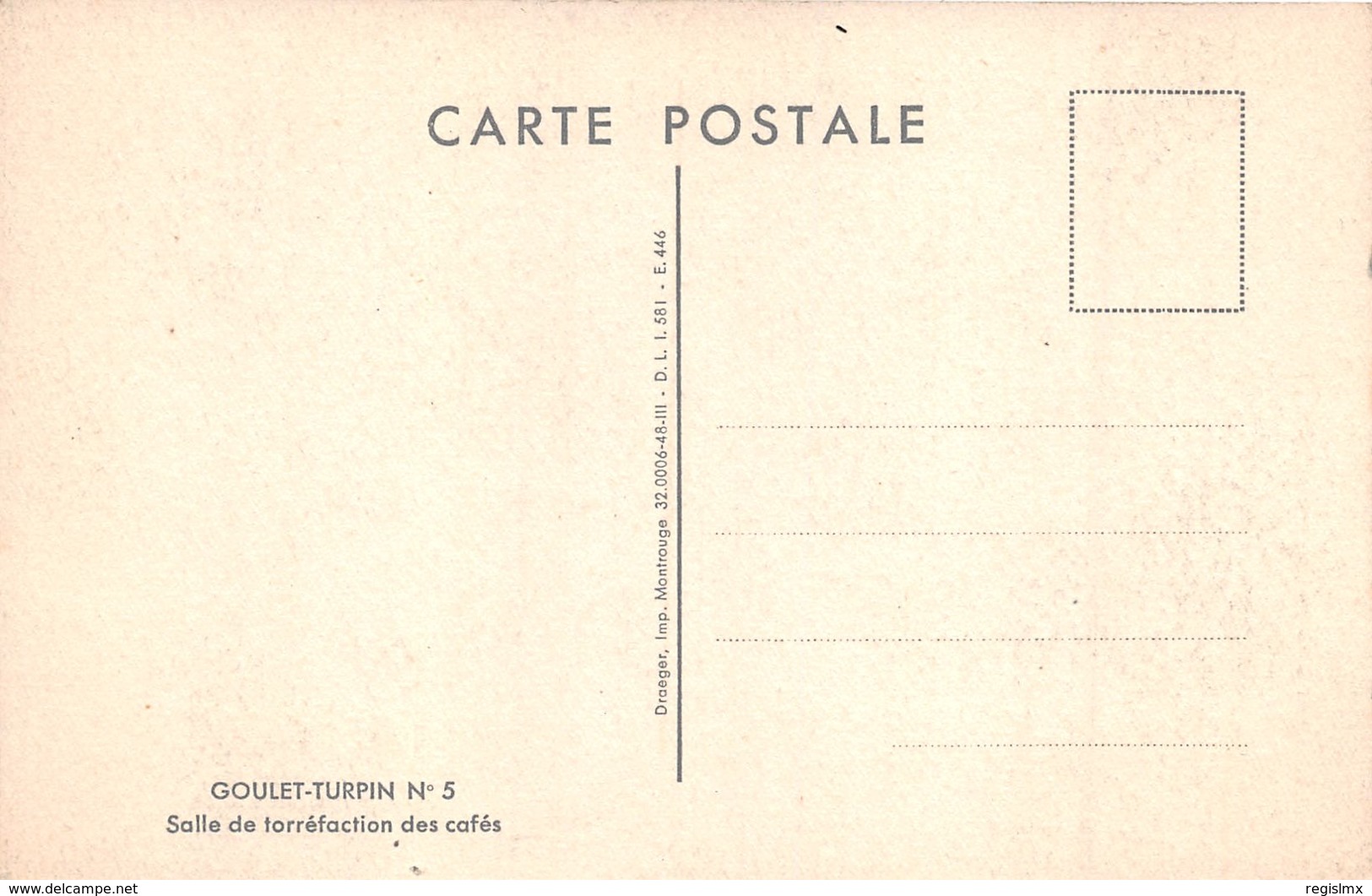 51-REIMS-ETABLISSEMENT GOULET TURPIN-N°327-G/0341 - Reims