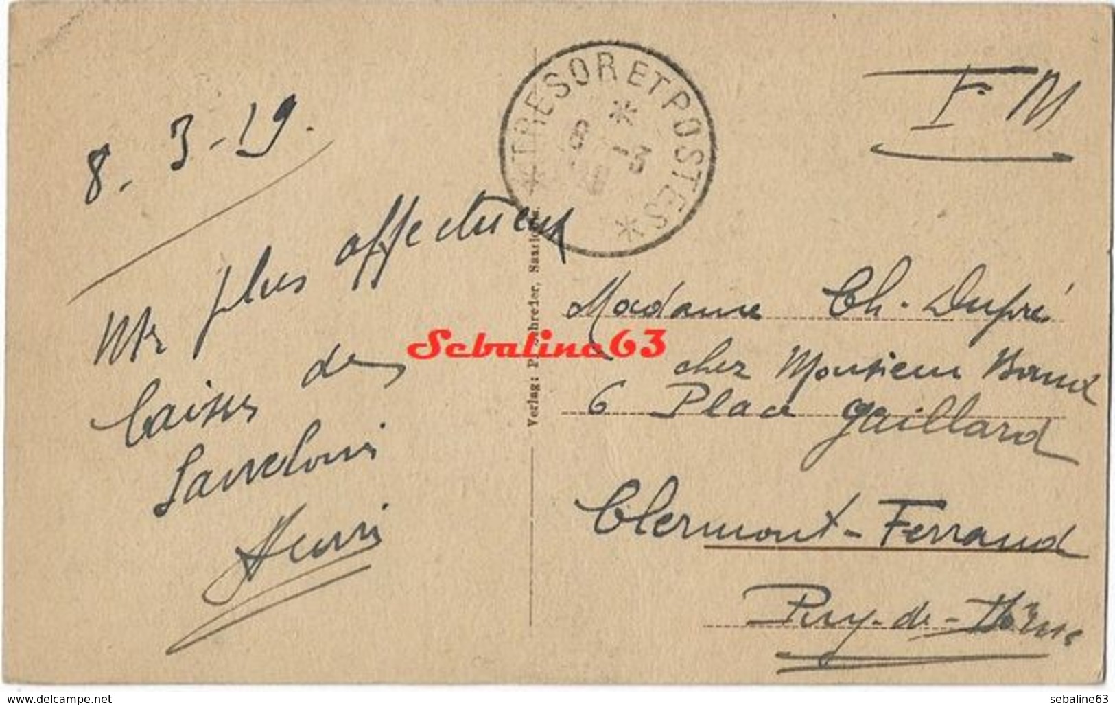 Saarlouis - Franzosische-Strabe - 1919 - Autres & Non Classés