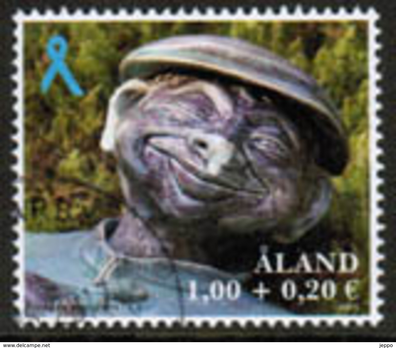 2013 Aland Islands, Blue Ribbon Used. - Aland