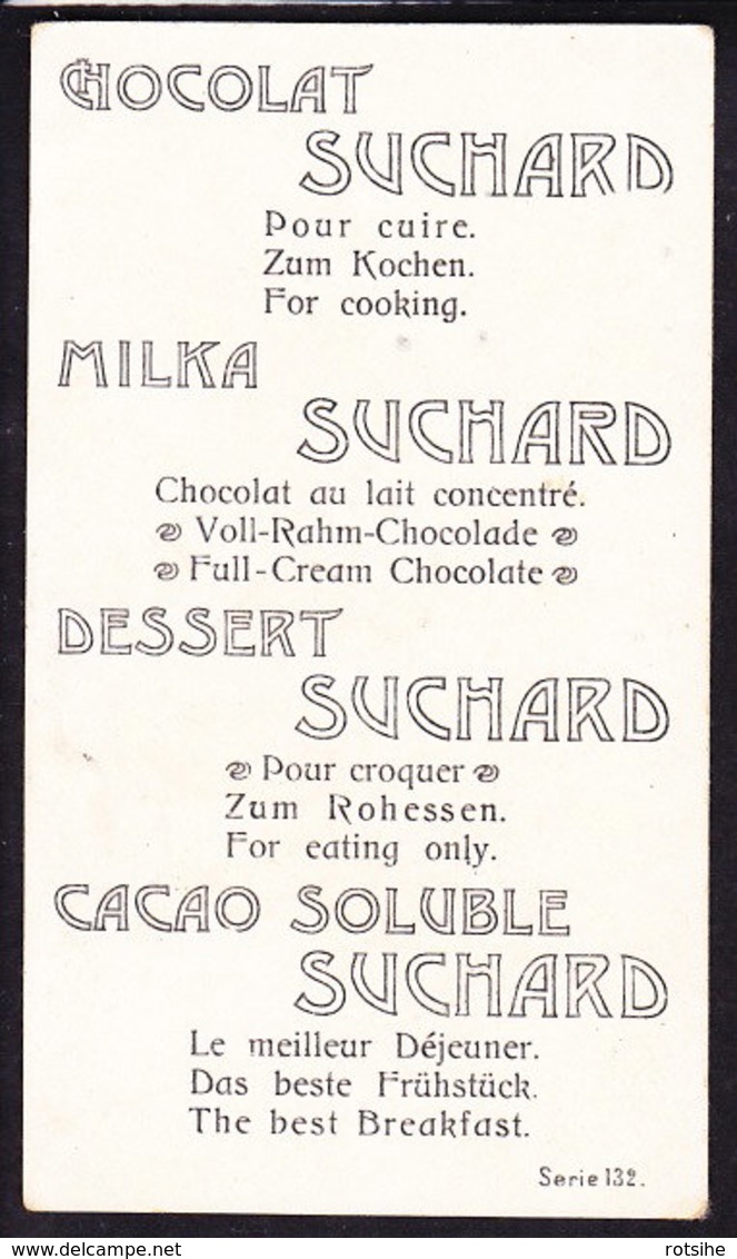 CHROMO Chocolat SUCHARD     Metaux   Fer   Ferrum Eisen  Industrie  Metals  Steel  Serie 132 - Suchard