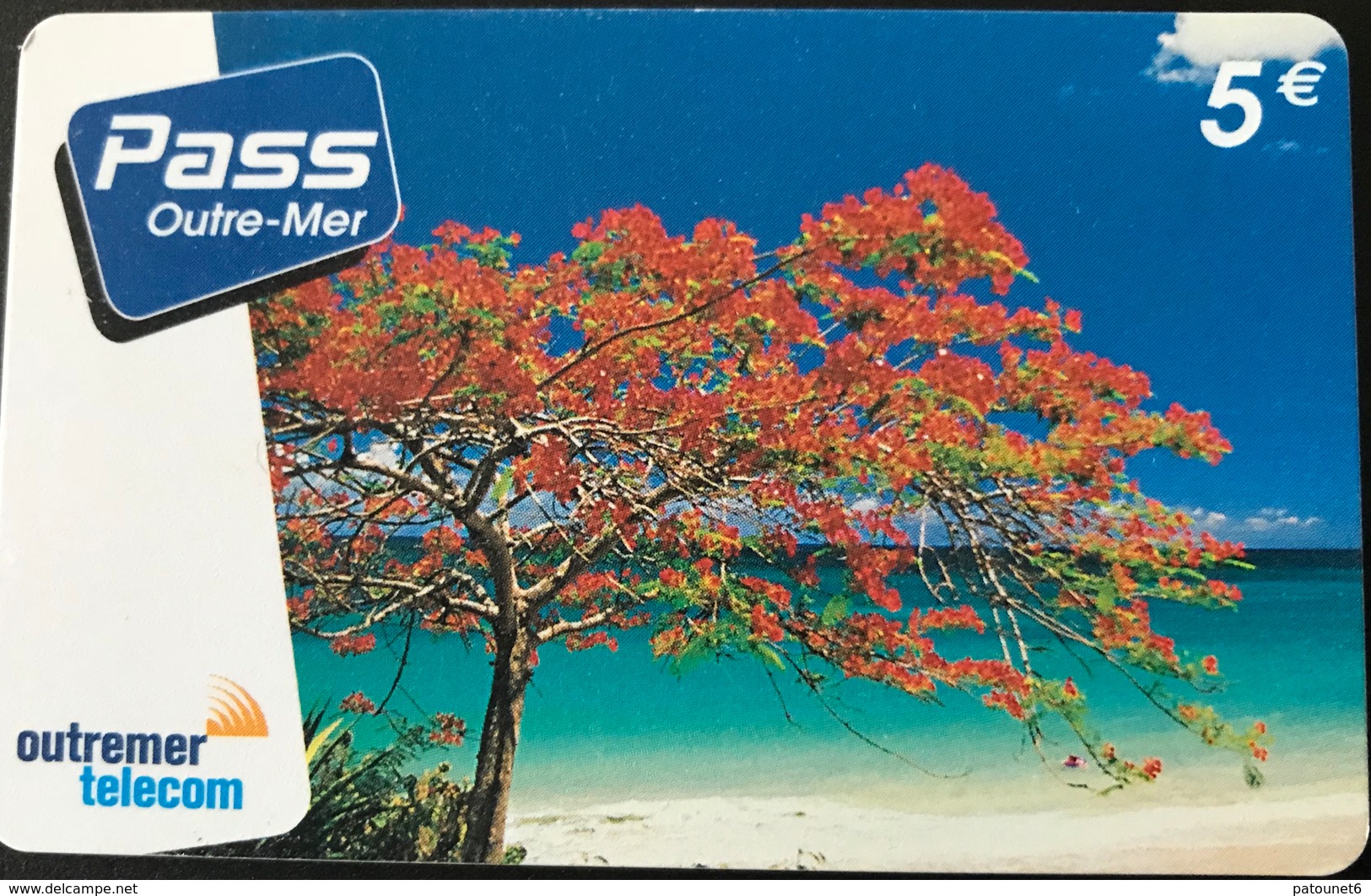 ANTILLES FRANCAISES - Prepaid - Outremer Telecom - PASS Outre-Mer  5 Euros - Antilles (French)