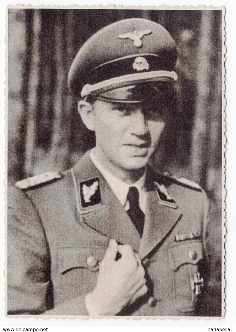 WWII, GERMAN TROOPS IN BOSNIA, OFFICER, PHOTOGRAPH - Unclassified