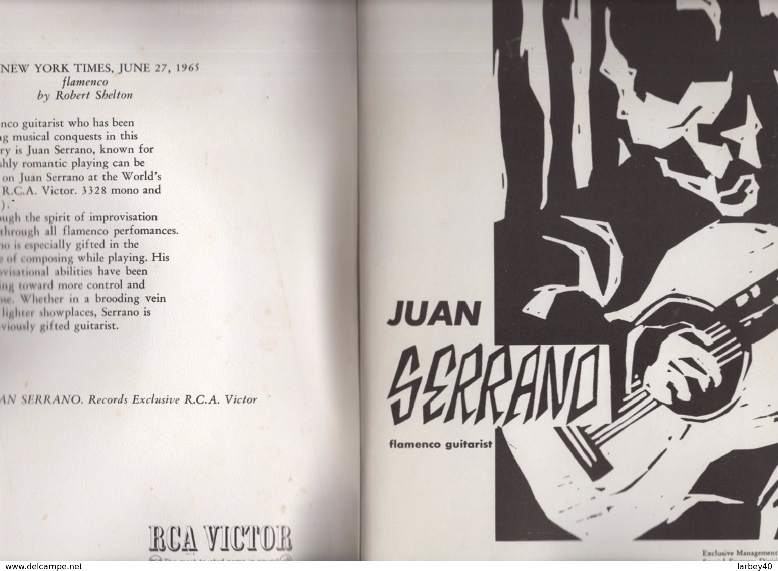 The Story Of Flamenco And Juan Serrano 1965 - Andere & Zonder Classificatie