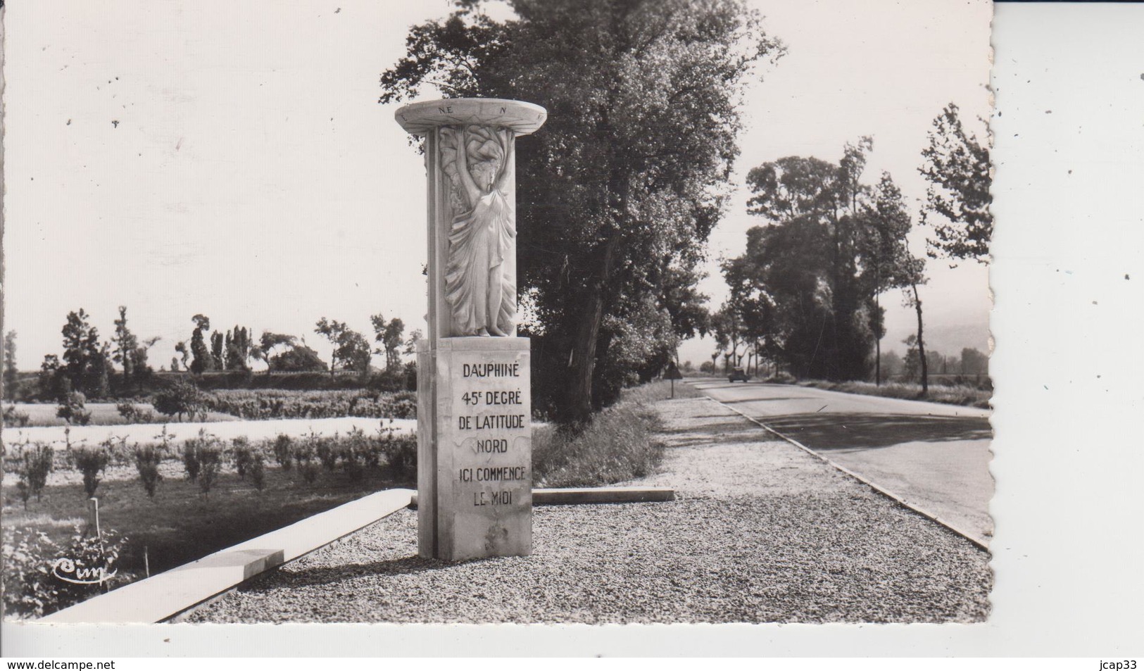 26 PONT DE L ISERE  -  Route Nationale 7  -  Monument Du 45e Parallele  - - Autres & Non Classés