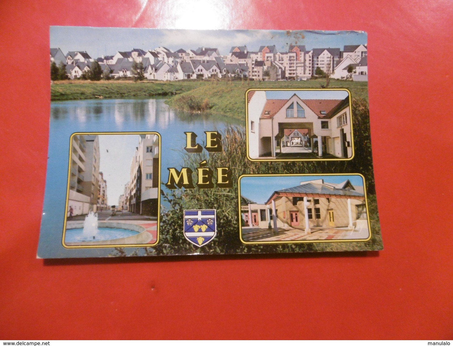 D 77 - Le Mee Sur Seine - Les Courtilleraies (carte Abimée) - Le Mee Sur Seine