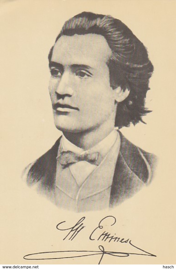 2852	63	Mihai Eminescu (see Corners) (1850-1889) - Writers