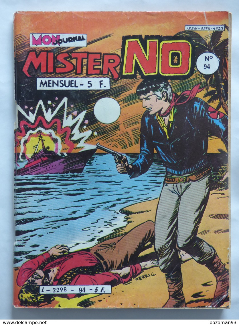 MISTER NO  N° 94   TBE - Mister No