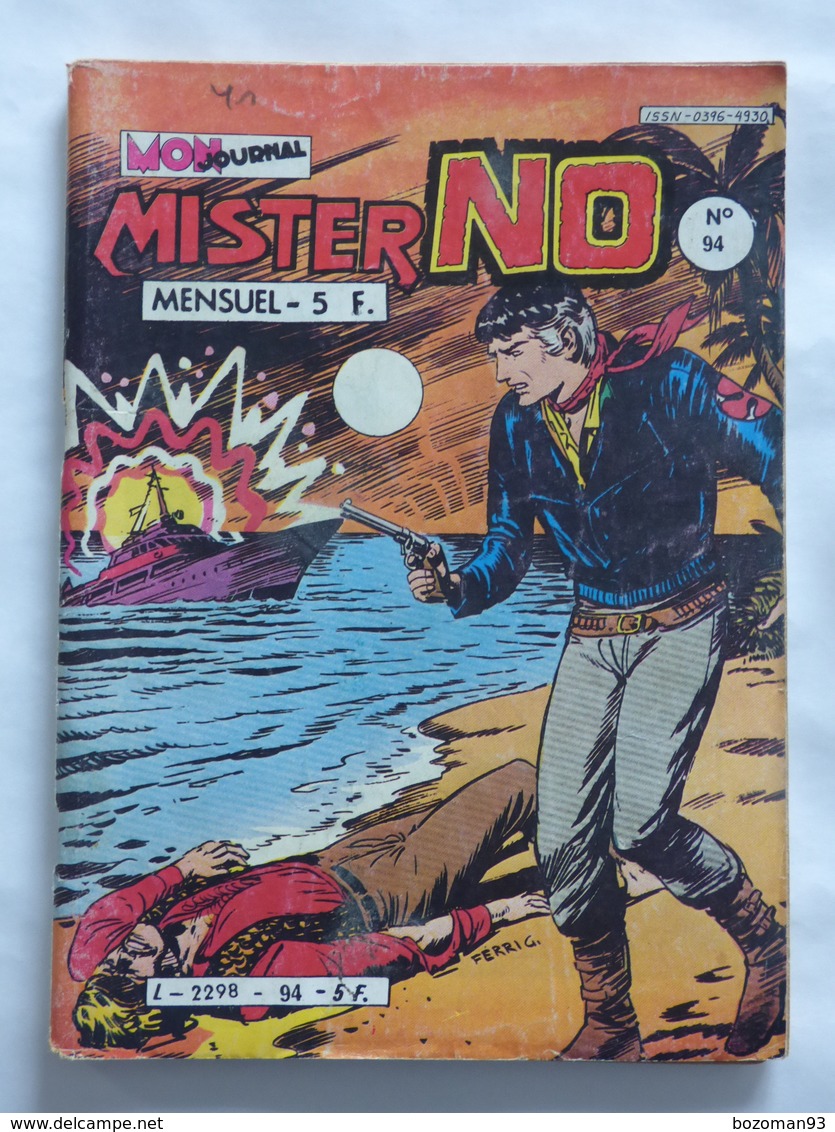 MISTER NO  N° 94   TBE - Mister No