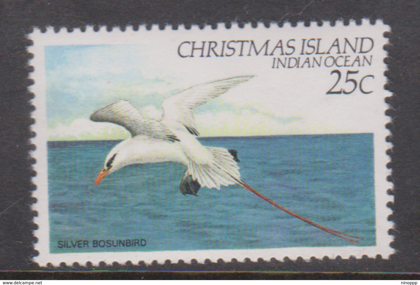 Christmas Island ASC 133 1982 Birds,25c Bosunbird, Mint Never Hinged - Other & Unclassified