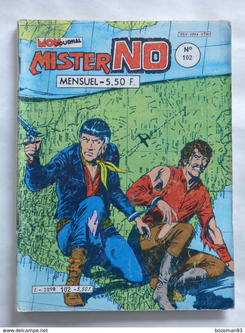 MISTER NO  N° 102    TBE - Mister No