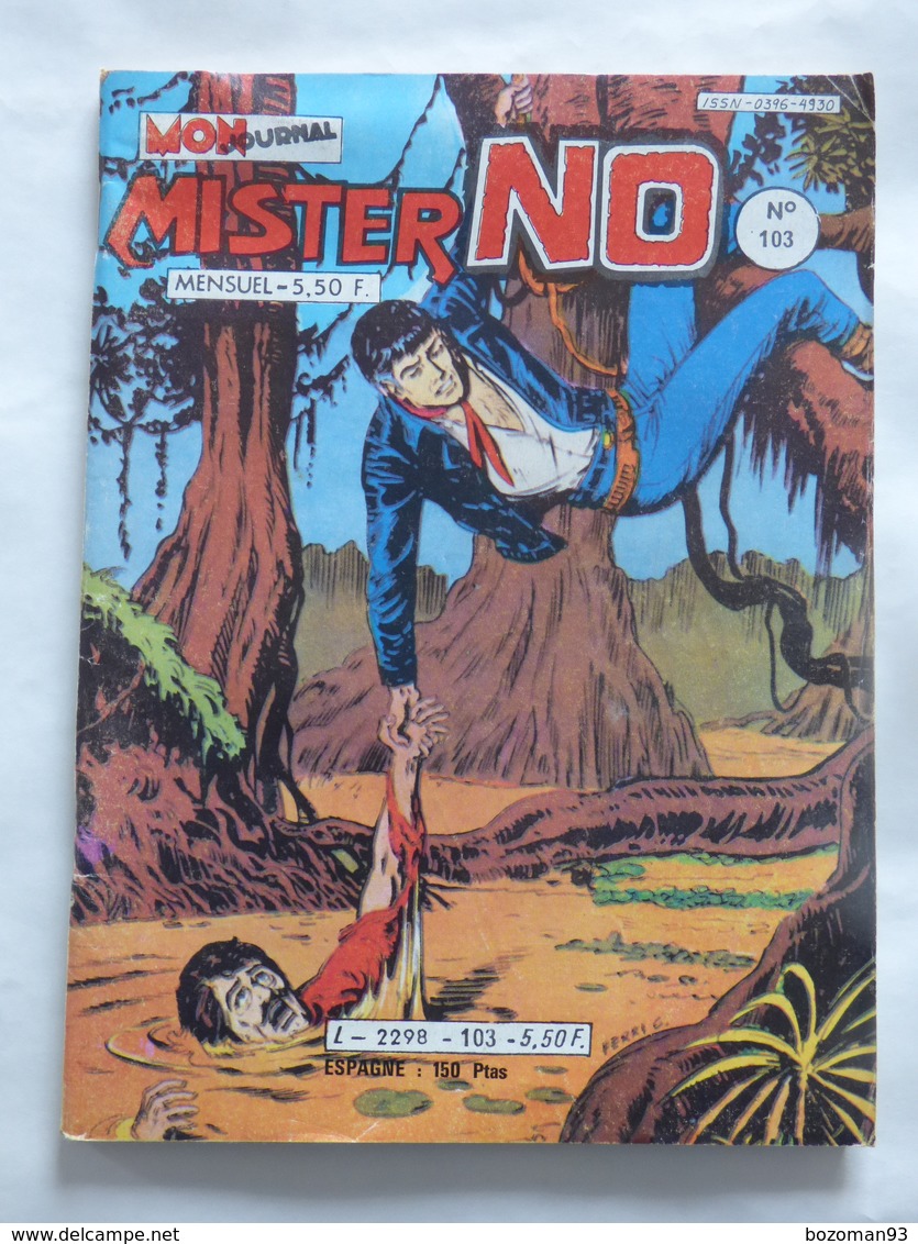 MISTER NO  N° 103    TBE - Mister No