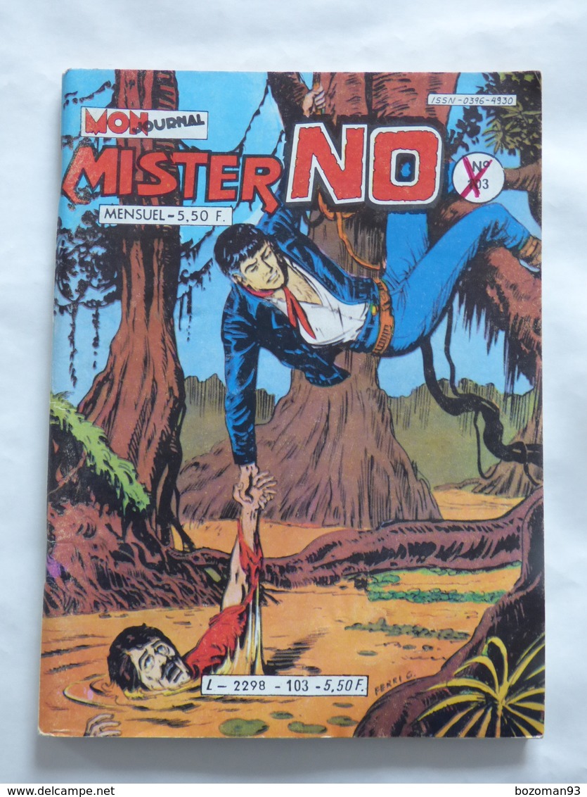 MISTER NO  N° 103    TBE - Mister No