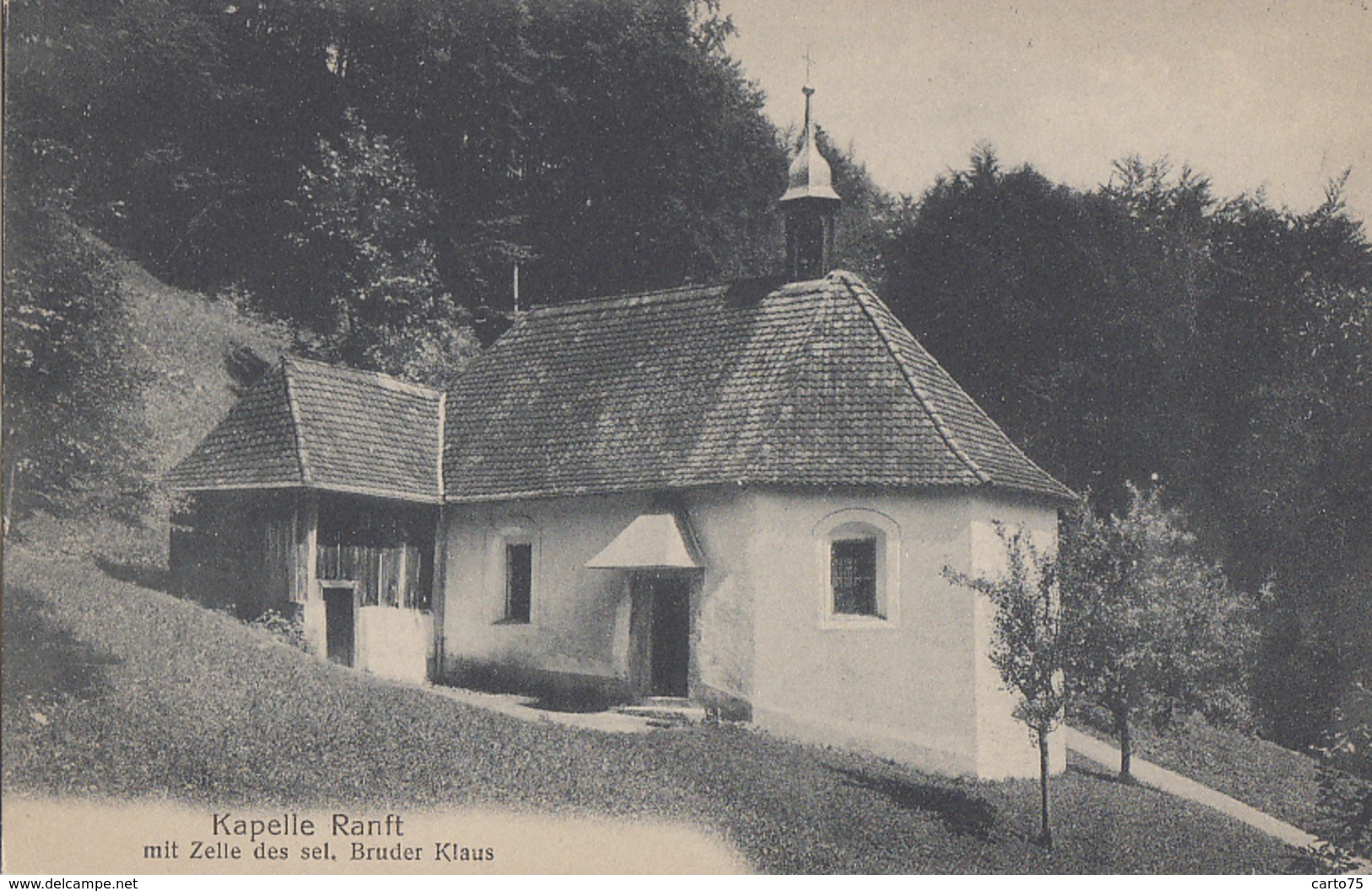 Suisse - Ranft - Sachseln - Kapelle Ranft Mit Zelle Des Sel. Bruder Klaus - Postkartenverlag Karl Engelberger N° 1853 - Engelberg