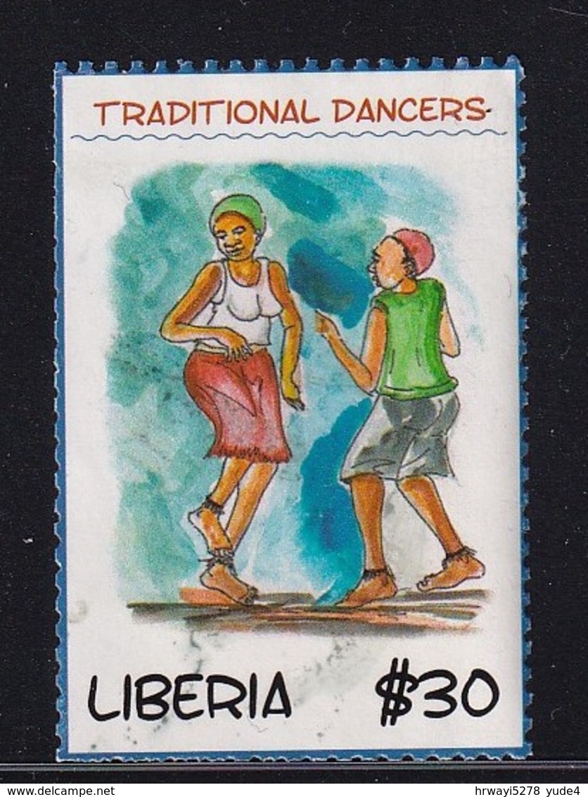 Liberia , Traditional Dancers, Used, Short Perfs - Liberia