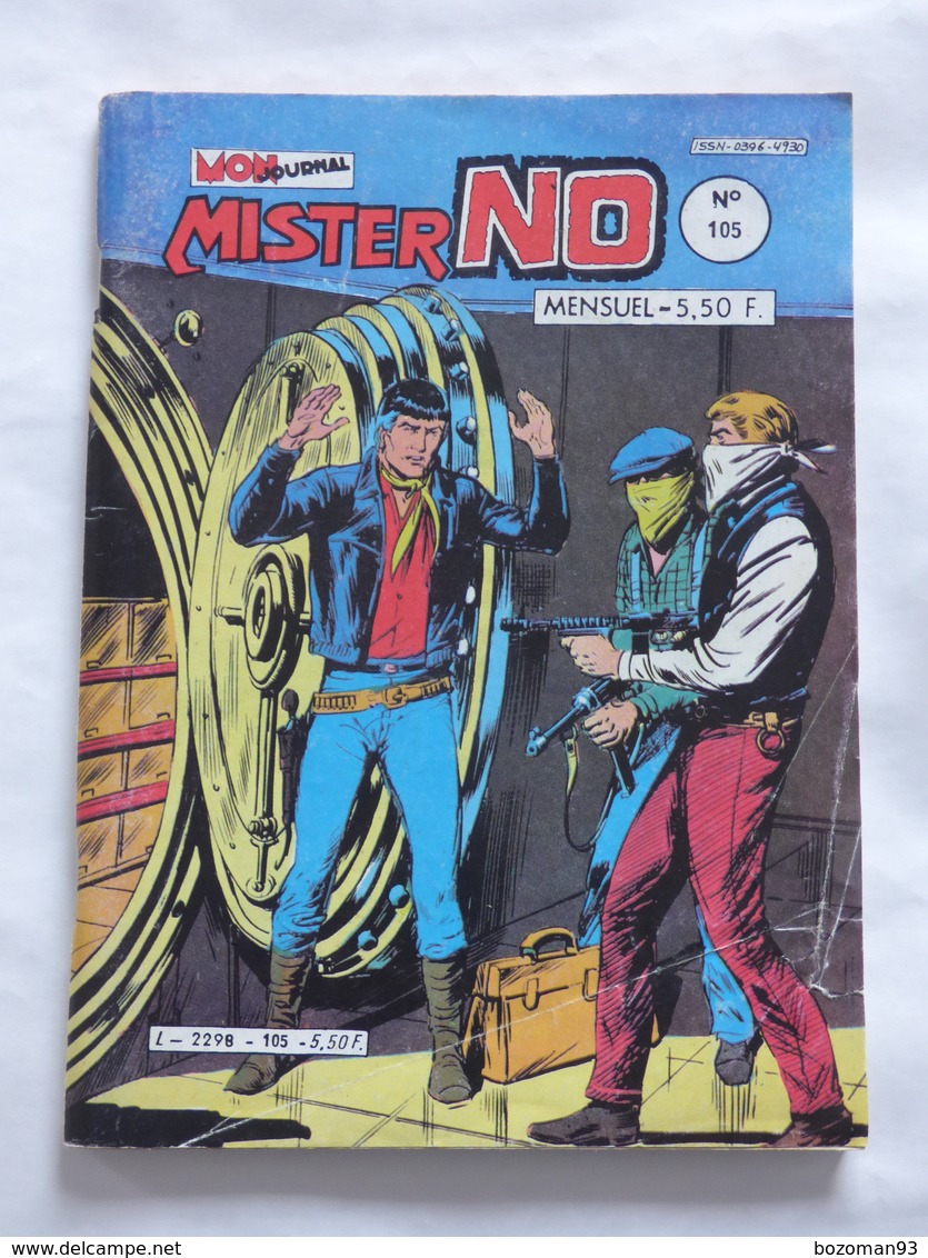 MISTER NO  N° 105    TBE - Mister No