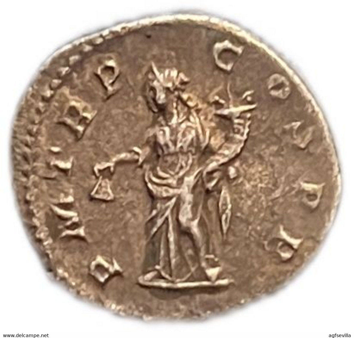 IMPERIO ROMANO. ALEJANDRO SEVERO. DENARIO LIBERTAD. ROMAN IMPERIAL COIN - La Dinastía De Los Severos (193 / 235)