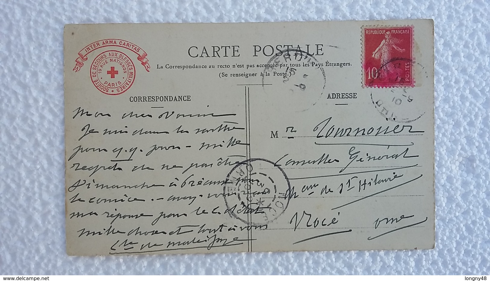 CPA 1910 - Jeanne D'arc - Signatures Authentiques -  Sté Secours Aux Bléssés Militaires - Sonstige & Ohne Zuordnung