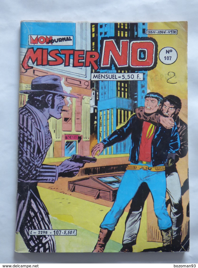 MISTER NO  N° 107  TBE - Mister No