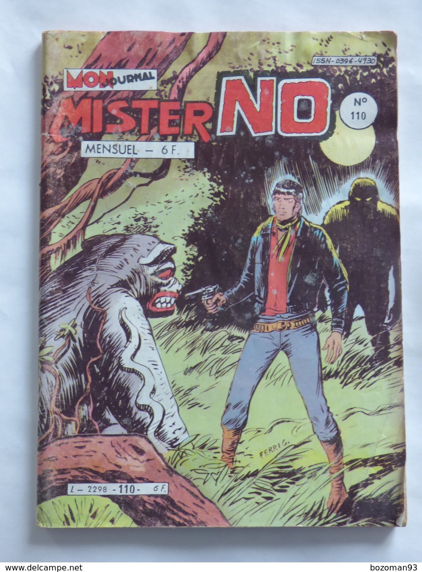 MISTER NO  N° 110  BE - Mister No