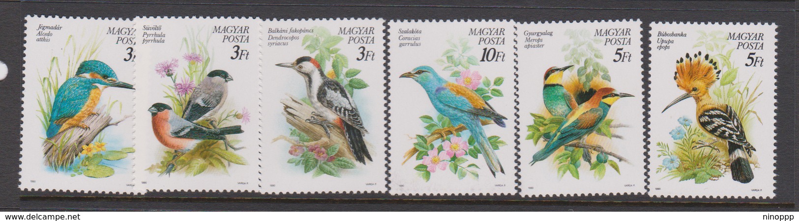 Hungary Scott 3224 1990 Birds, Mint Never Hinged - Other & Unclassified