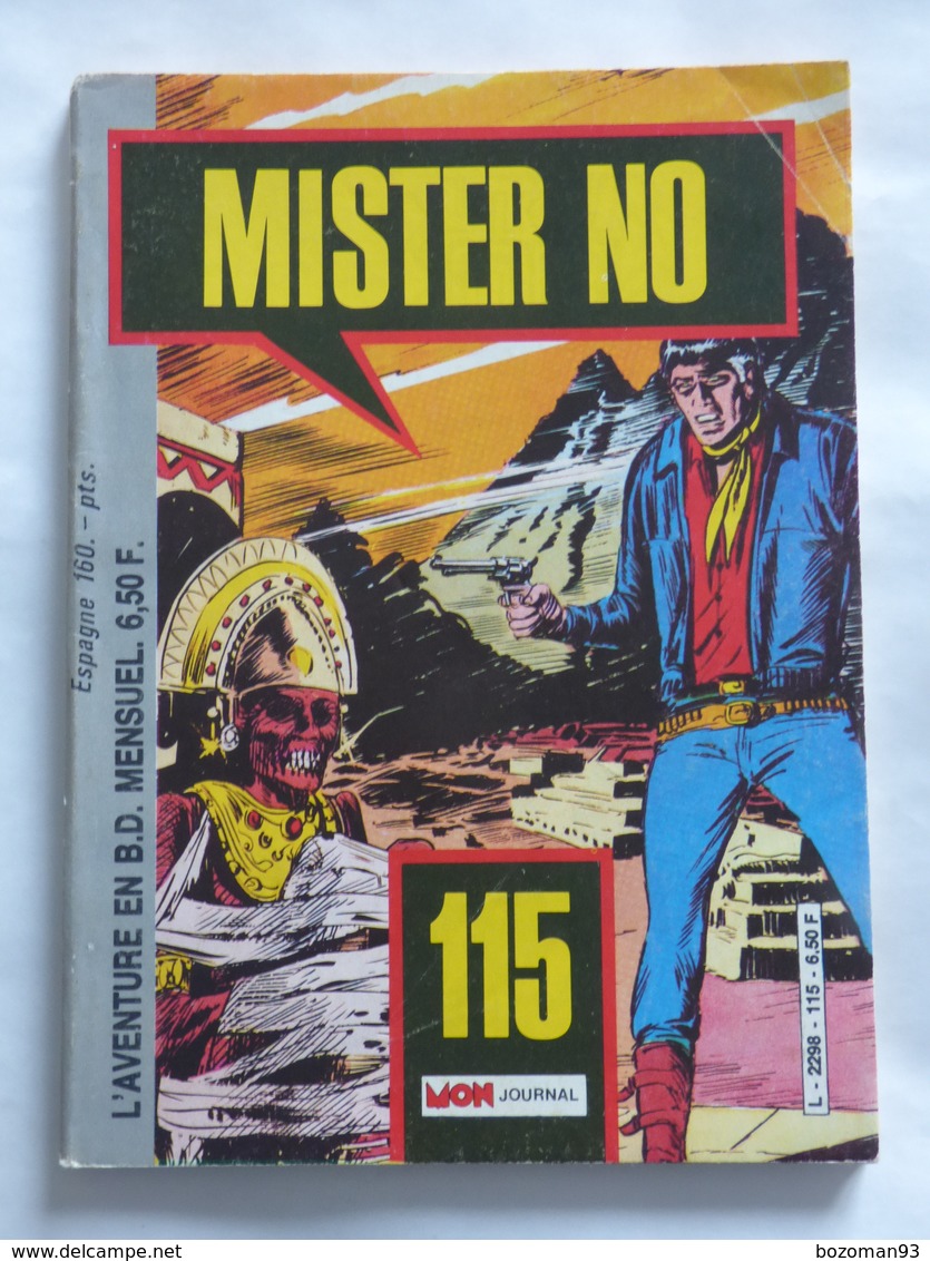 MISTER NO  N° 115  TBE - Mister No