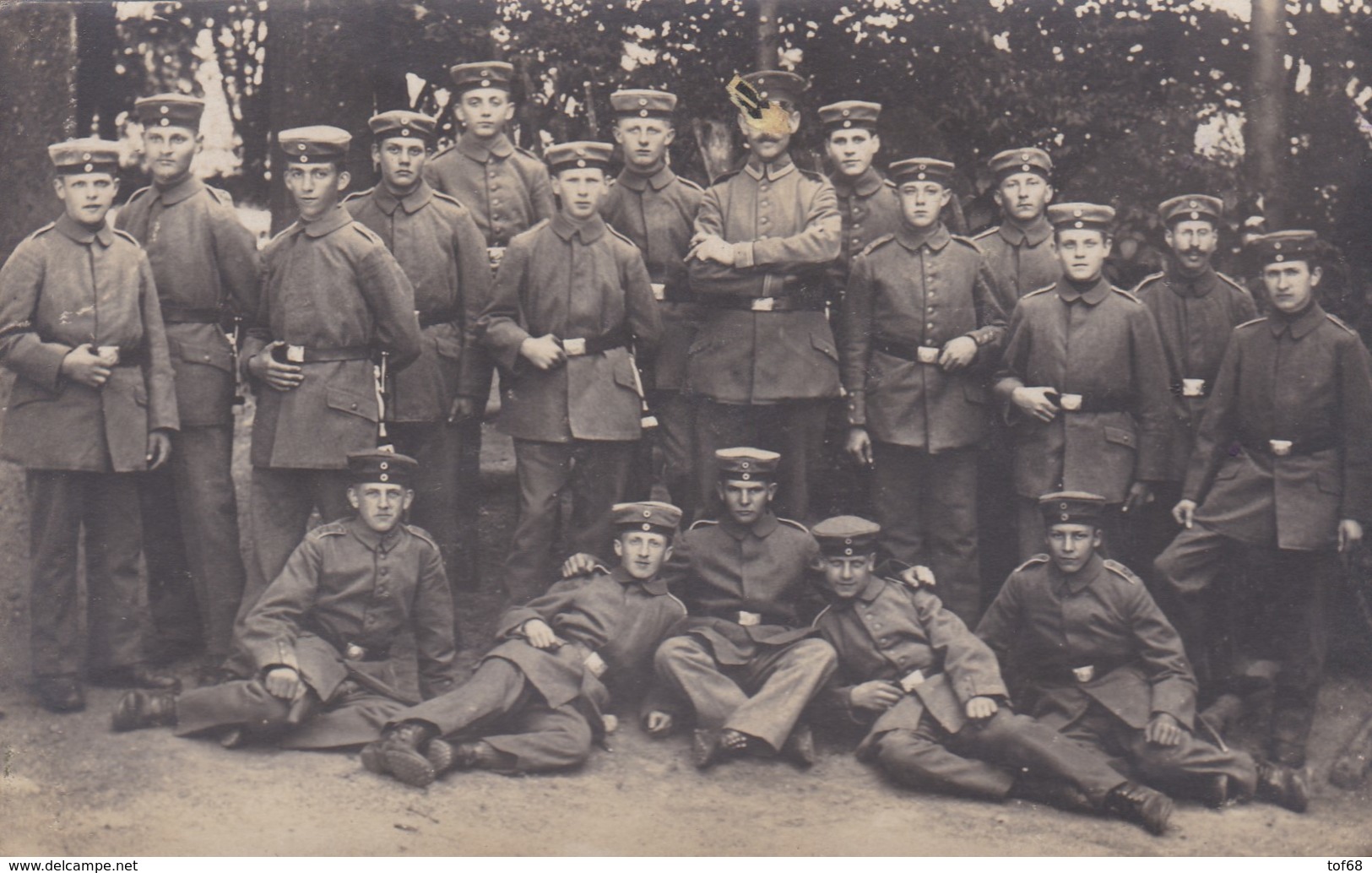 Carte Photo Foto Karte WW1 WK1 1917 Geschrieben Im Schmalkalden - Schmalkalden