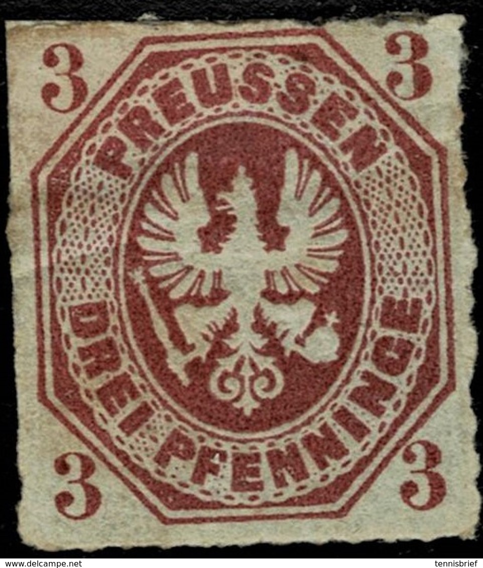 Nr. 19b, Seltene Farbe, Ungebraucht, Mi. 400.-, A2977 - Mint