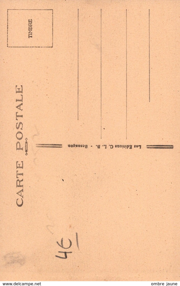 T4  - 25 - Doubs  -Lot De Deux Cartes - GOUMOIS - LA VOUCHOOTE Et Les Gorges Du Doubs - Andere & Zonder Classificatie