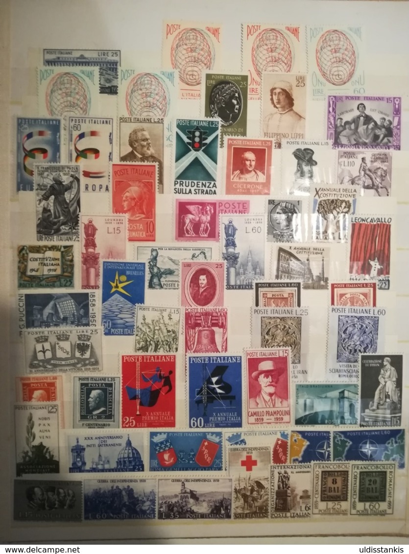 Italian stamp collection