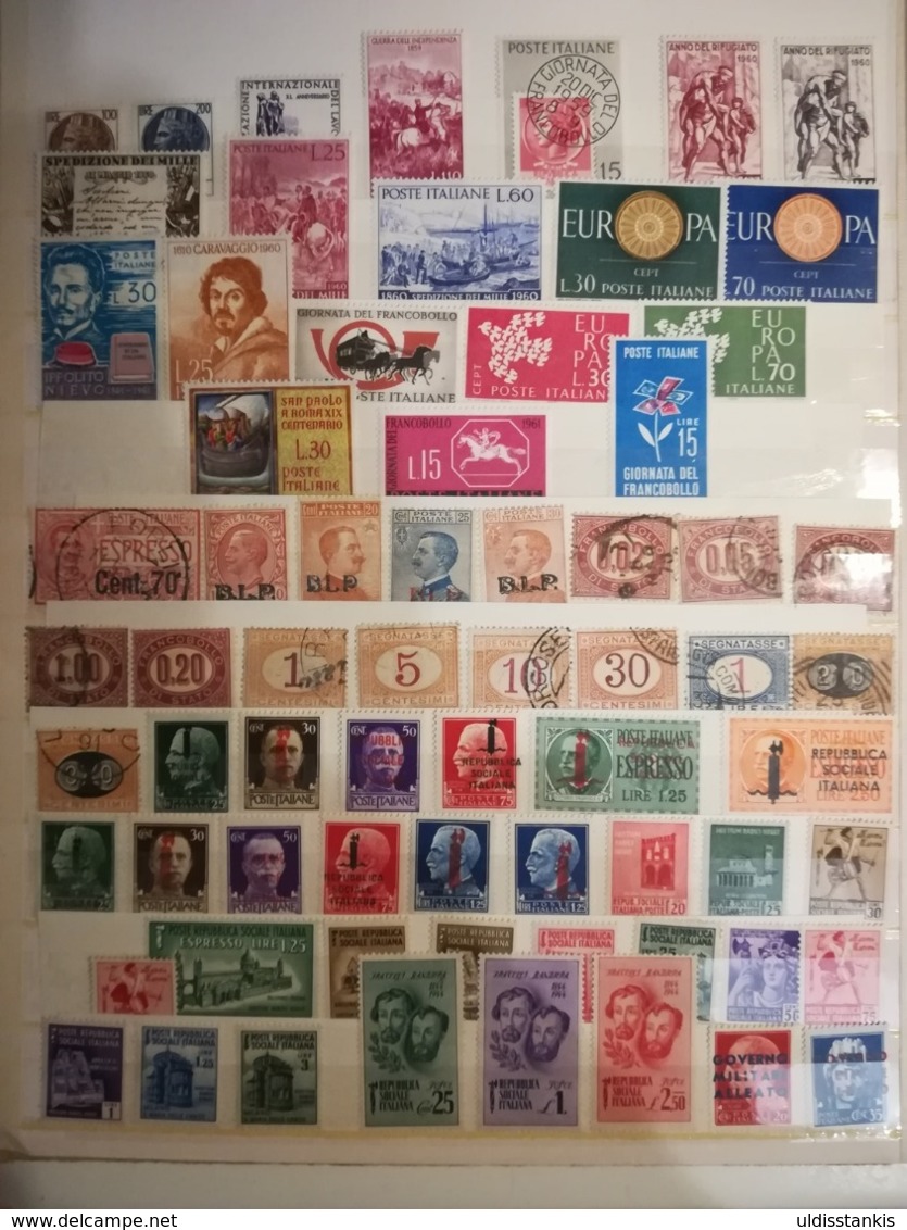 Italian stamp collection