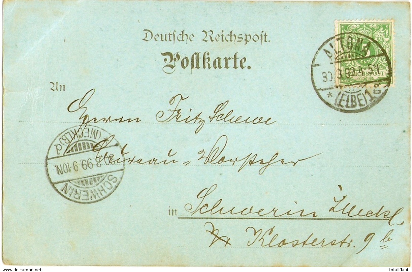 HAMBURG Langenhorn Er Chaussee Mondscheinkarte Soldaten Kompanie Pickelhaube Pause.30.3.1899 Gelaufen - Noord