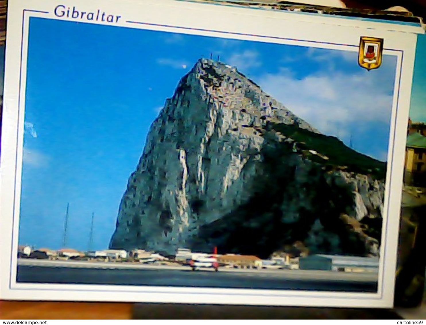 GIBRALTAR  AEROPORT / FLUGHAFEN / AIRPORT N1995 HJ3998 - Gibilterra