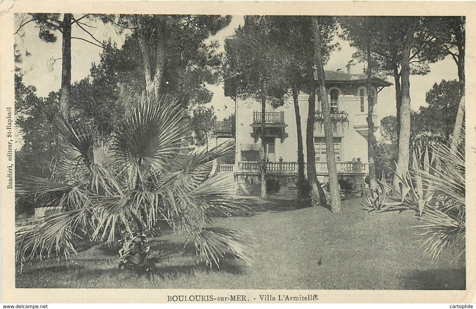 83 - BOULOURIS - Villa L'Armitelle En 1912 - Boulouris