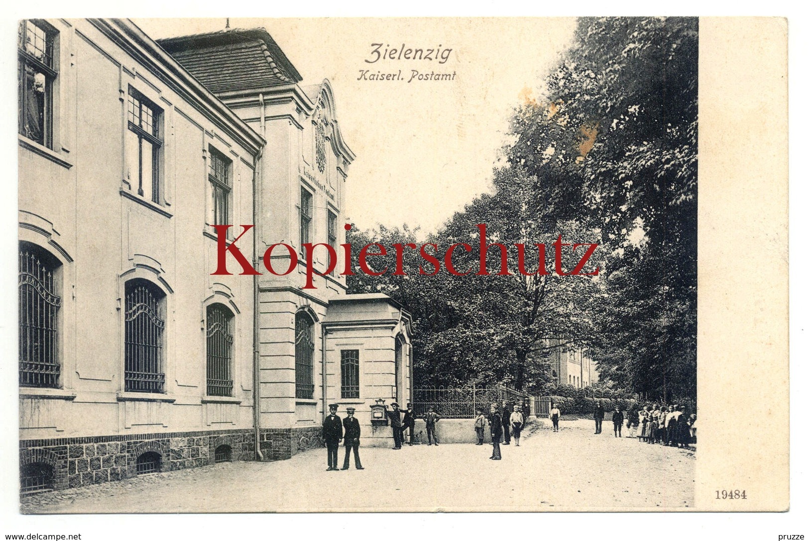 Zielenzig 1907, Kaiserl. Postamt - Neumark