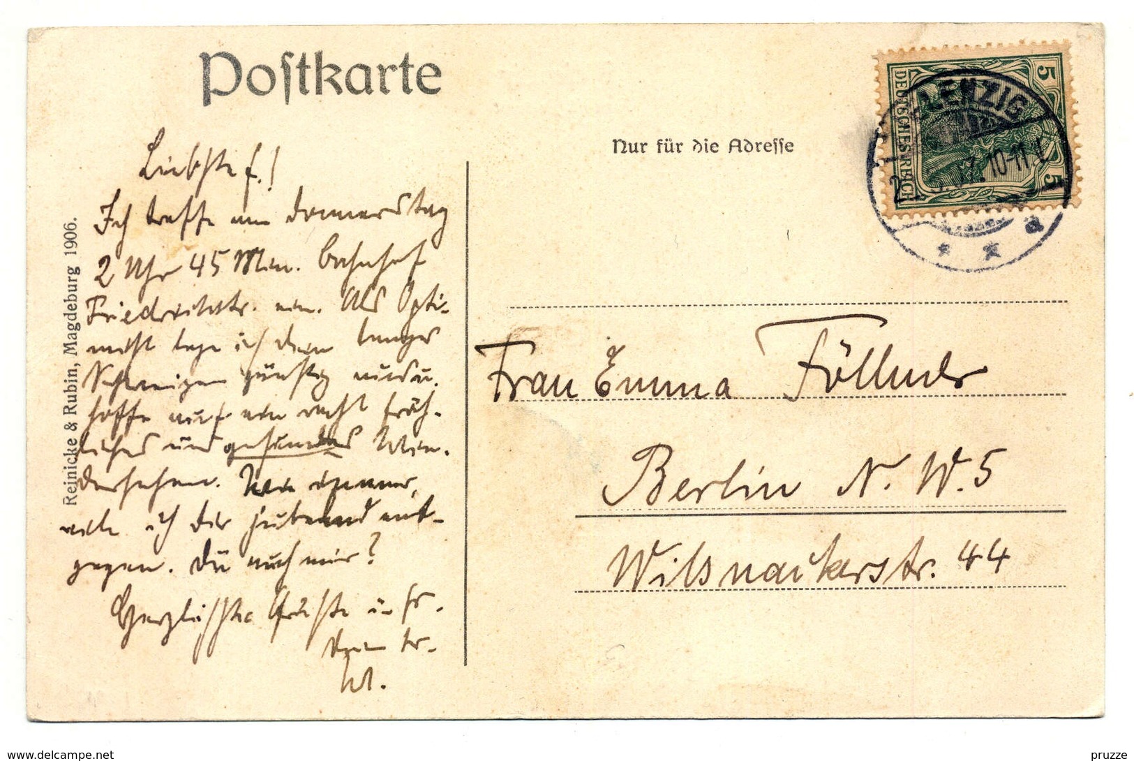 Zielenzig 1907, Kaiserl. Postamt - Neumark
