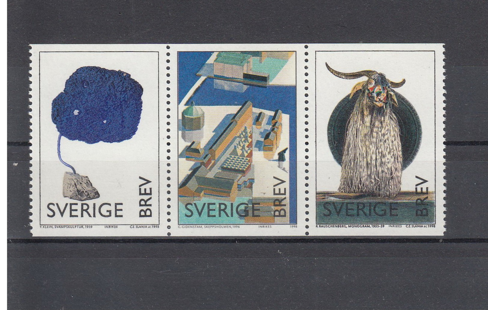 Schweden Michel Cat.No.     Mnh/** 2036/2038 - Unused Stamps