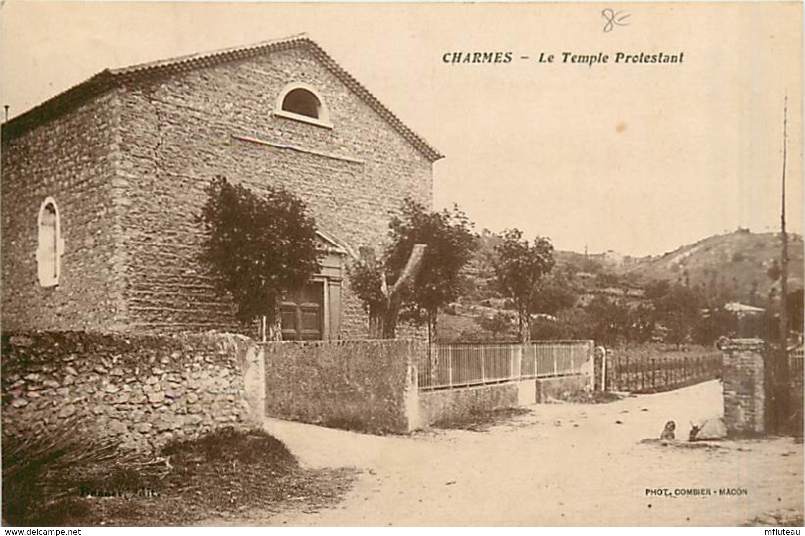 16* CHARMES  Temple Protestant     MA100,0077 - Autres & Non Classés