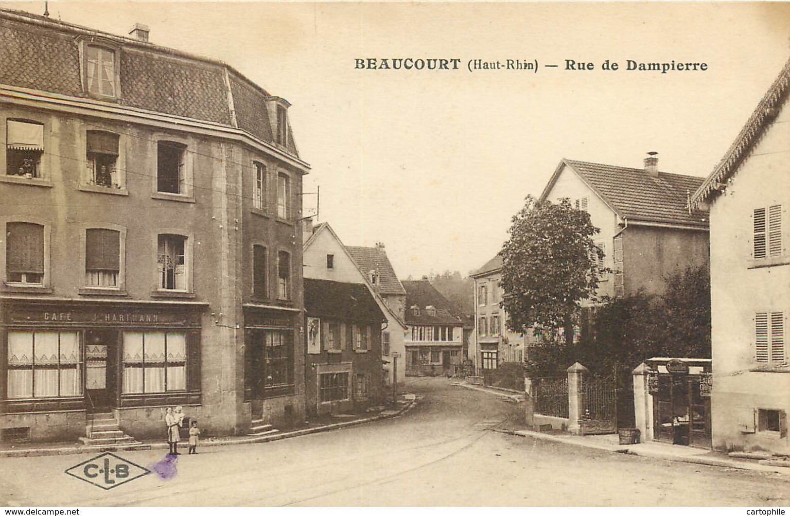 90 - BEAUCOURT - Rue De Dampierre - Beaucourt