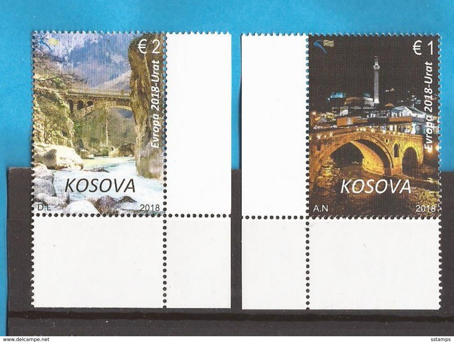 2018  EUROPA CEPT  PONTI BRUECKEN KOSOVO  MNH - Kosovo