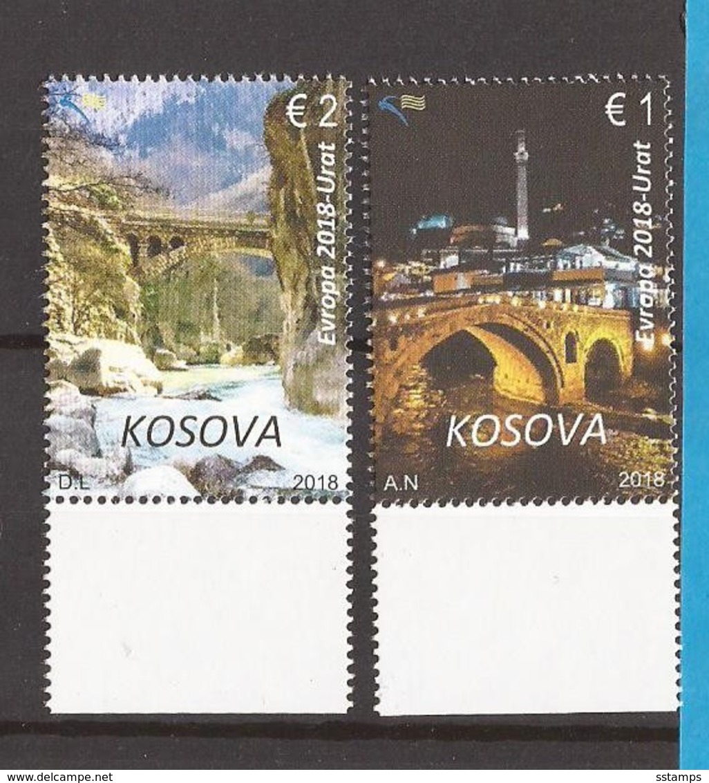 2018  EUROPA CEPT  PONTI BRUECKEN KOSOVO  MNH - Ponti