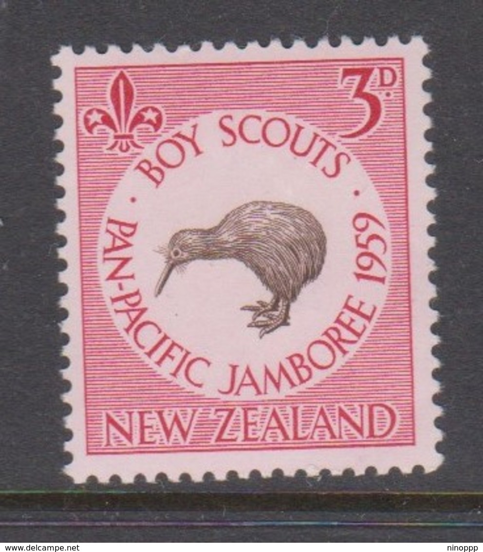 New Zealand Scott 326 1959 Kiwi, Mint Never Hinged - Kiwi