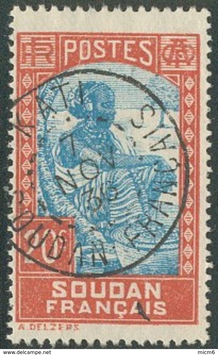 Soudan Français 1920-1944 - Kati Sur N° 66 (YT) N° 66 (AM). Oblitération De 1936. - Oblitérés