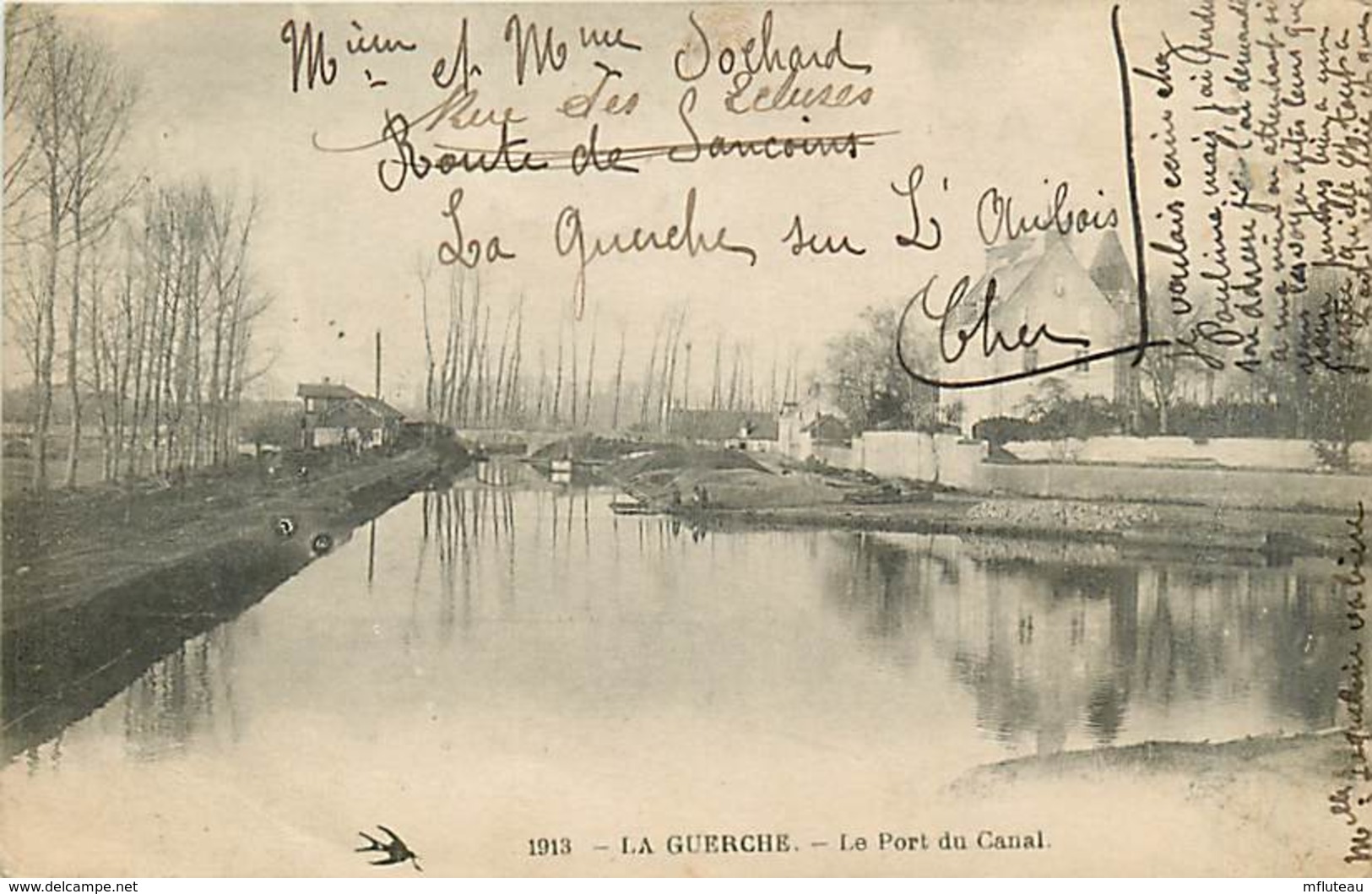 18* LA GUERCHE  Port Du Canal     MA100,0291 - La Guerche Sur L'Aubois