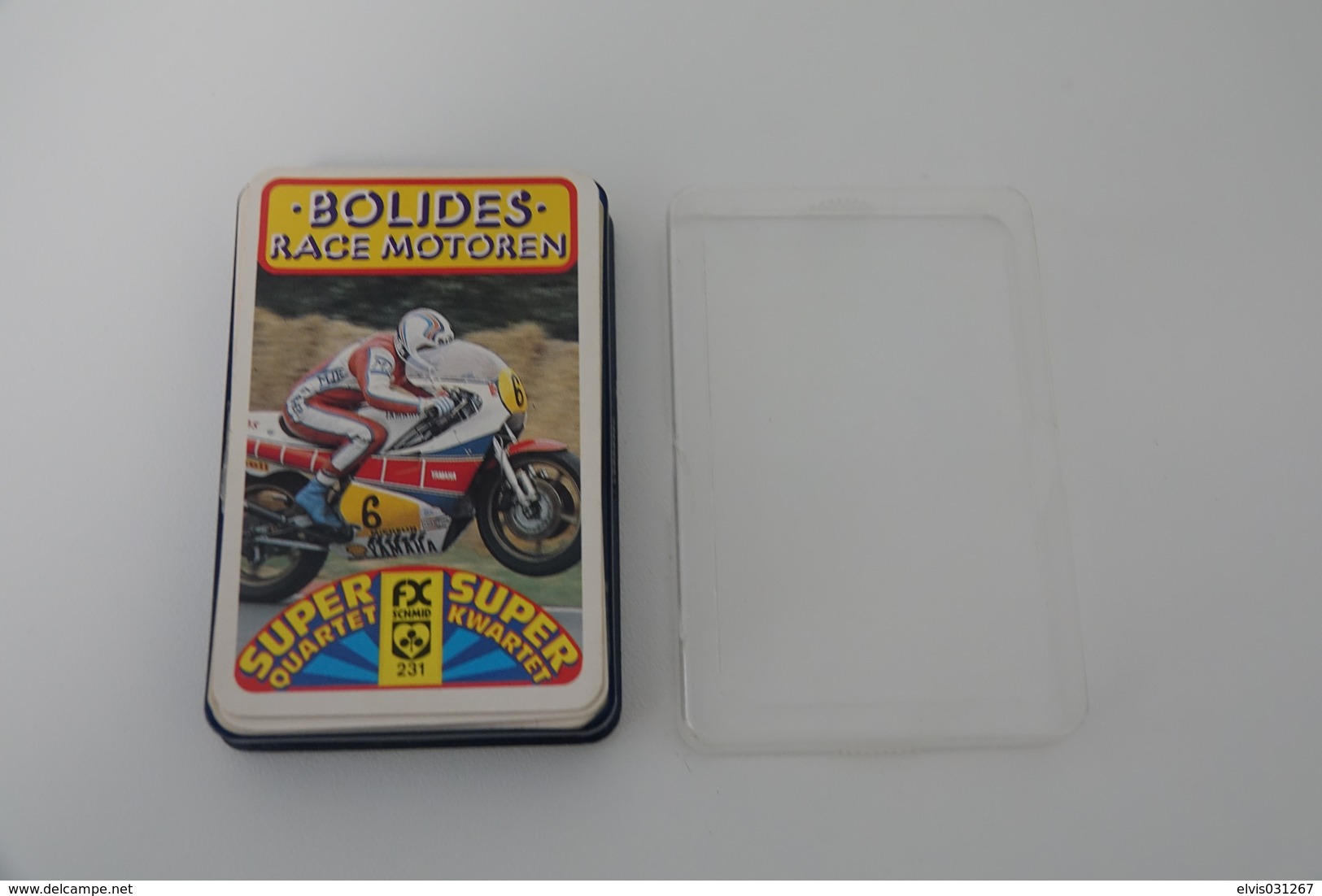 Speelkaarten - Kwartet, Race Motoren - Bolides, FX Schmid - Nr 231, Vintage, *** - - Cartes à Jouer Classiques