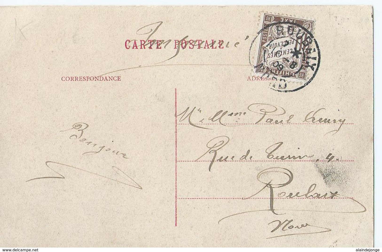 Bergen - Mons - Le Palais De Justise / Justice - No 18 - 1909 - Mons