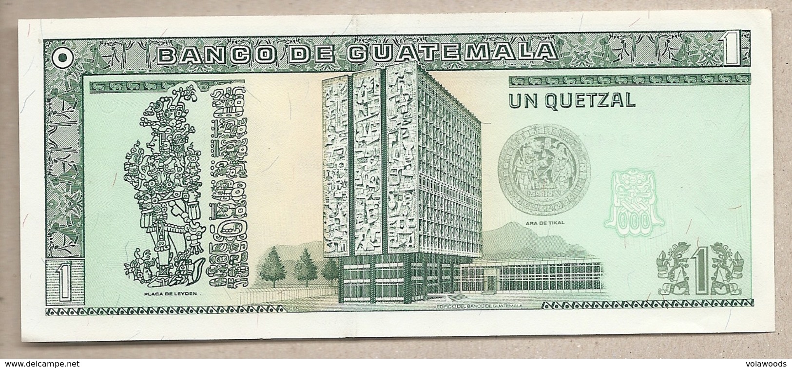 Guatemala - Banconota Non Circolata FDS Da 1 Quetzal P-73d - 1992 #18 - Guatemala