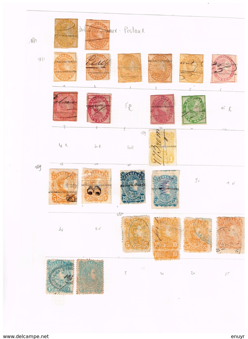 Lot Anciens Timbres - Venezuela