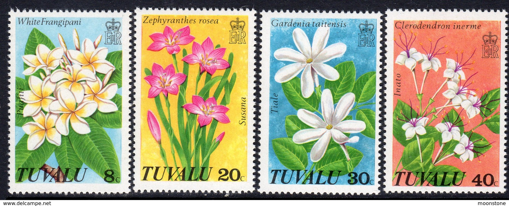 Tuvalu 1978 Wild Flowers Set Of 4, MNH, SG 101/4 (BP2) - Tuvalu