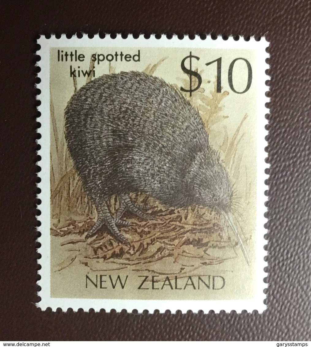 New Zealand 1982 $10 Kiwi Birds MNH - Altri & Non Classificati