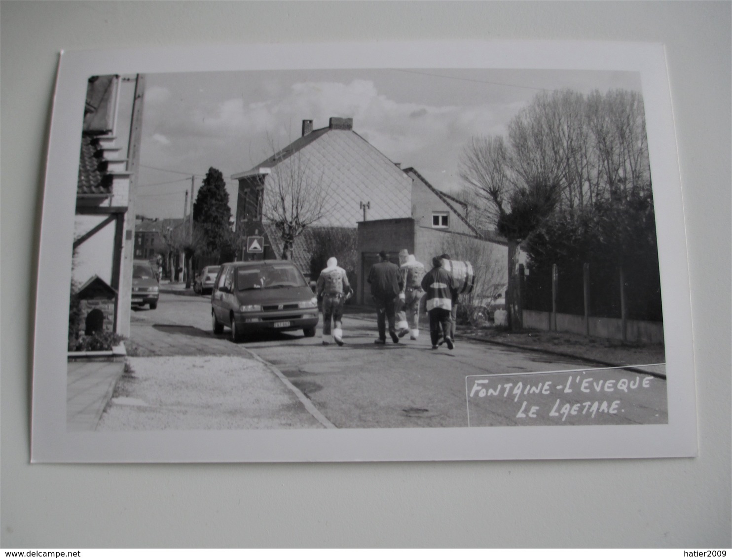 Carte Photo FONTAINE L'EVEQUE - LE LAETARE - (2) - Fontaine-l'Evêque